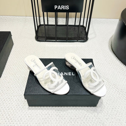 CC 25 Mule 3cm PVC Calfskin
