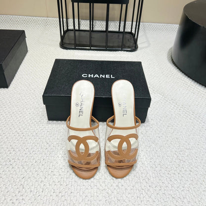 CC 25 Mule 3cm PVC Calfskin