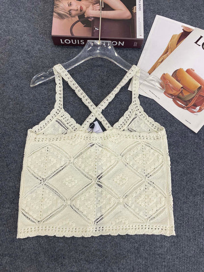 Chanel 2026 Knitted Sexy Camisole Viscose Cotton 170763