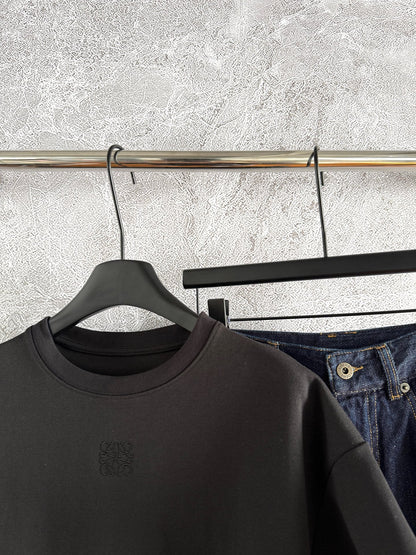 Loewe Slit T-shirt Brown Chocolate Cotton