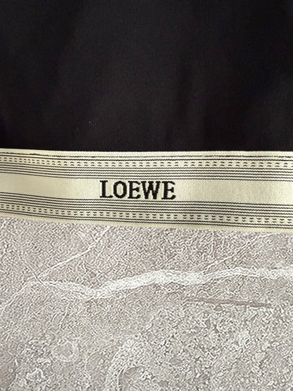 Joewe Sport Vest Black White Cotton