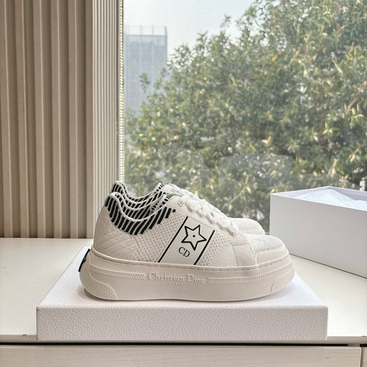 CD 26s Sneaker 45 White Canvas Cowhide 648334