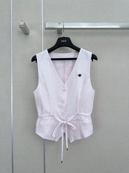 Dior 2026 Vest Shirt Trousers Set Cotton 626956