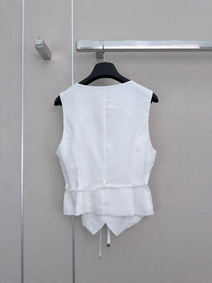 Dior 2026 Vest Shirt Trousers Set Cotton 626956