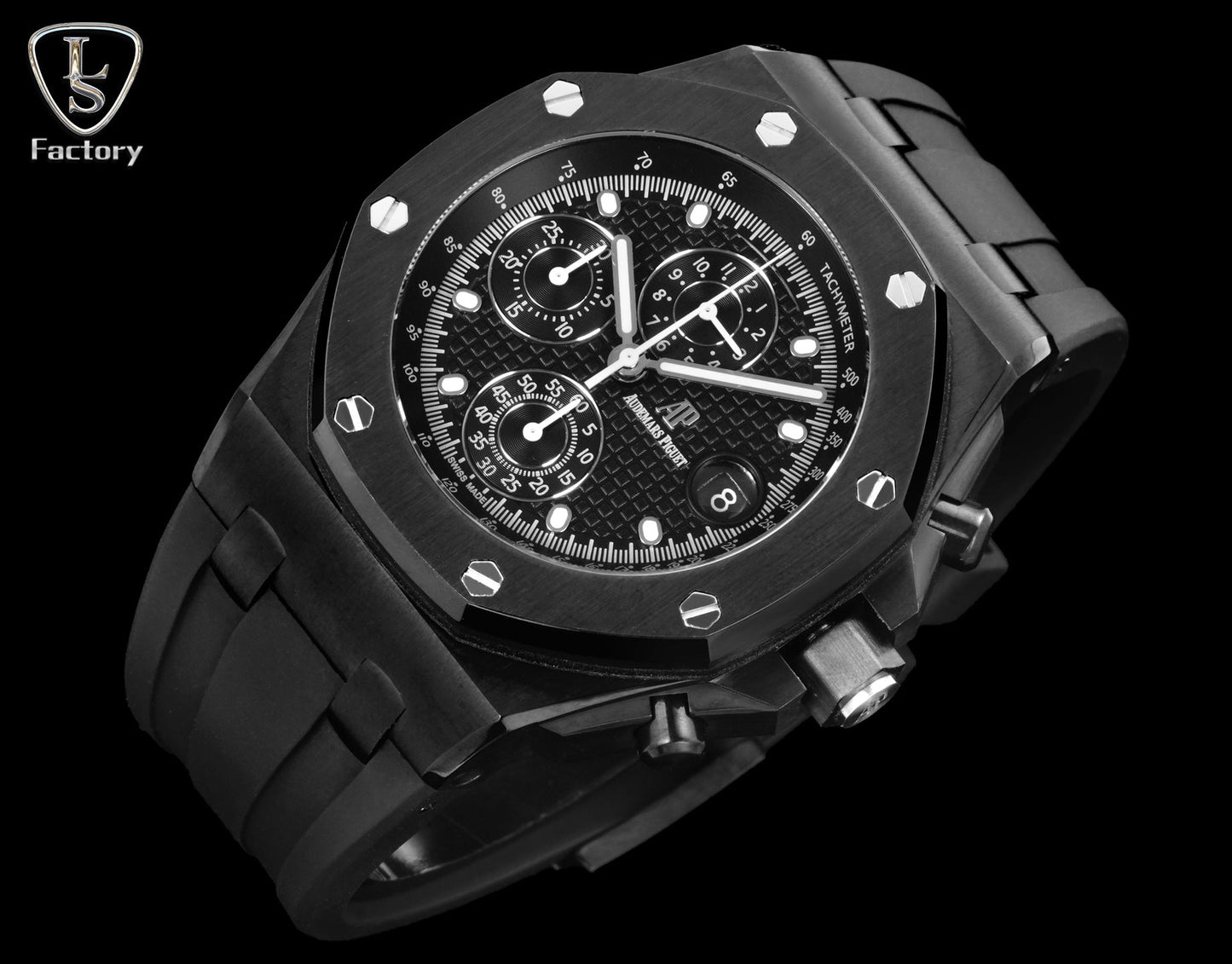 Audemars Piguet Royal Oak Offshore Chronograph 42mm Stainless Steel All Black