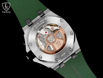 Audemars Piguet Royal Oak Offshore Chronograph 42mm Stainless Steel Cloud Green Dial