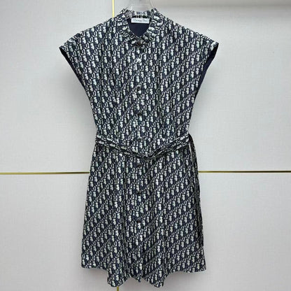 Dior 2026 Vest Dress Black Polyester 380442