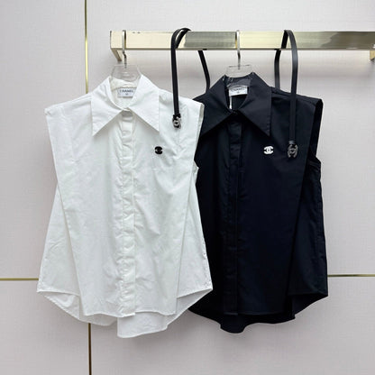Chanel 2026 Sleeveless Shirt Cotton 400194