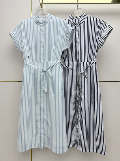 Dior 2026 Striped Dress Polyester 396808