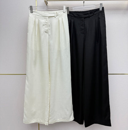Prada 2026 Wide-Leg Pants Polyester 400185