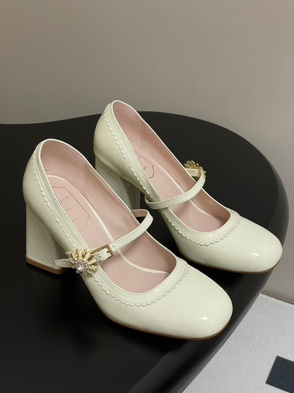 Viv 25 Mary Jane 60 Patent Calf Leather 247886