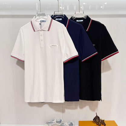 PRA 2026 Men's Short-Sleeve Polo Shirt Fabric 907283