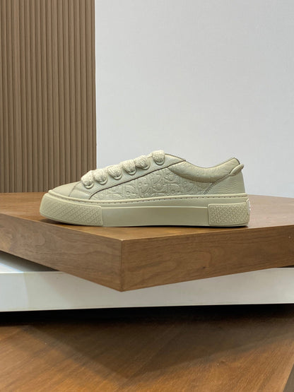 CD B33 SNEAKER SAGE GREEN EMBOSSED CALFSKIN