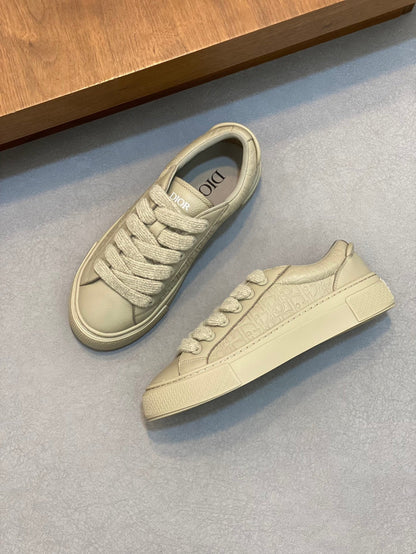 CD B33 SNEAKER SAGE GREEN EMBOSSED CALFSKIN
