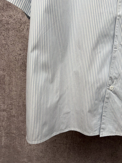 GC 2026 Men's Short-Sleeve Shirt White Blue Cotton  643456