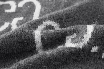 GG 25 Double-sided cardigan Grey Cashmere 0010