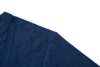 CD 25 Short-sleeved T-shirt Blue Cotton