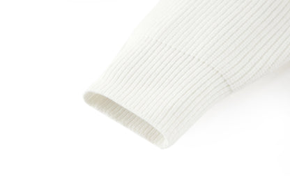 Balenciaga 25 Sweater White Wool 0011