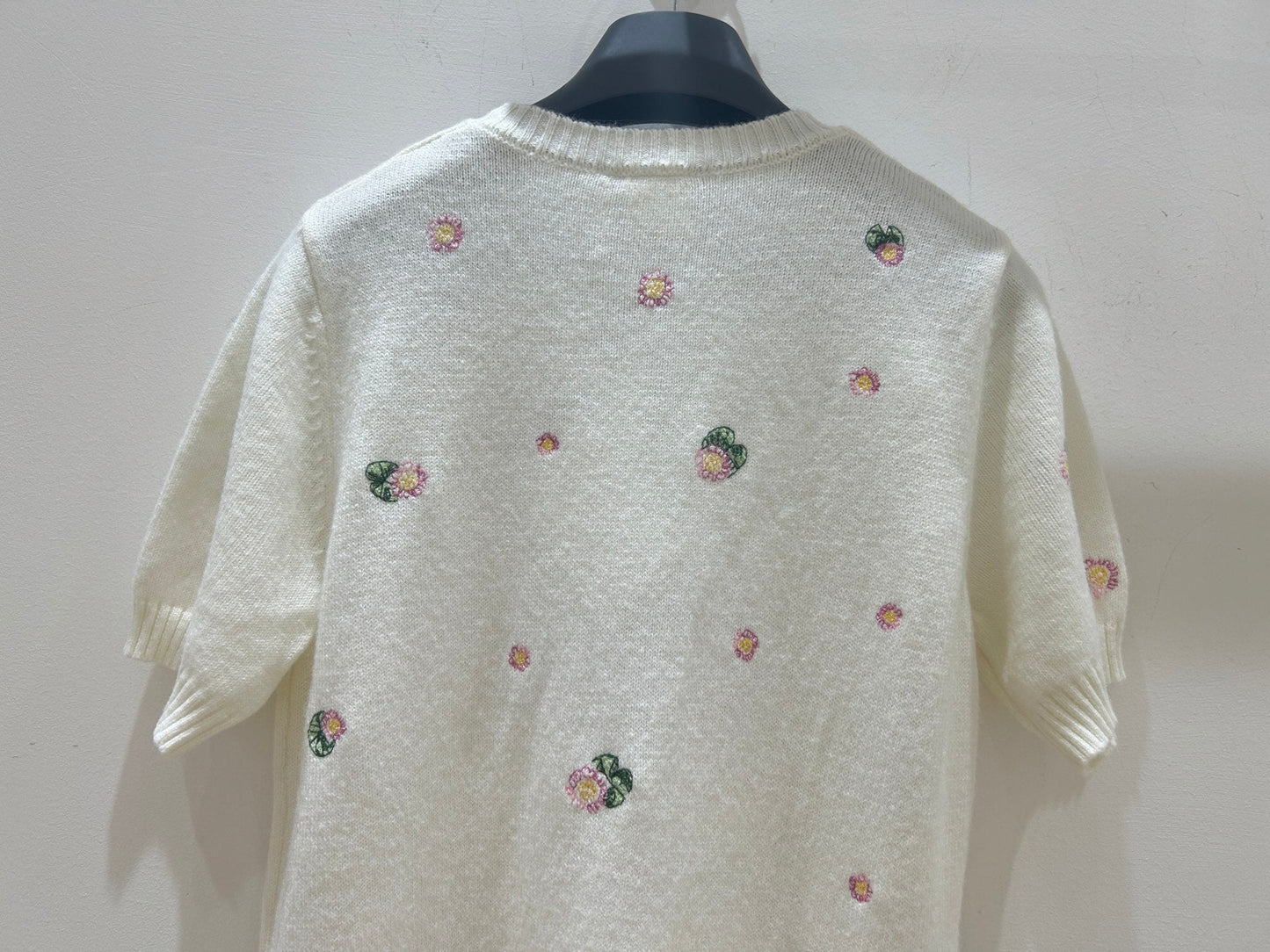 Dior 2026 T-shirt Cream Wool 535385