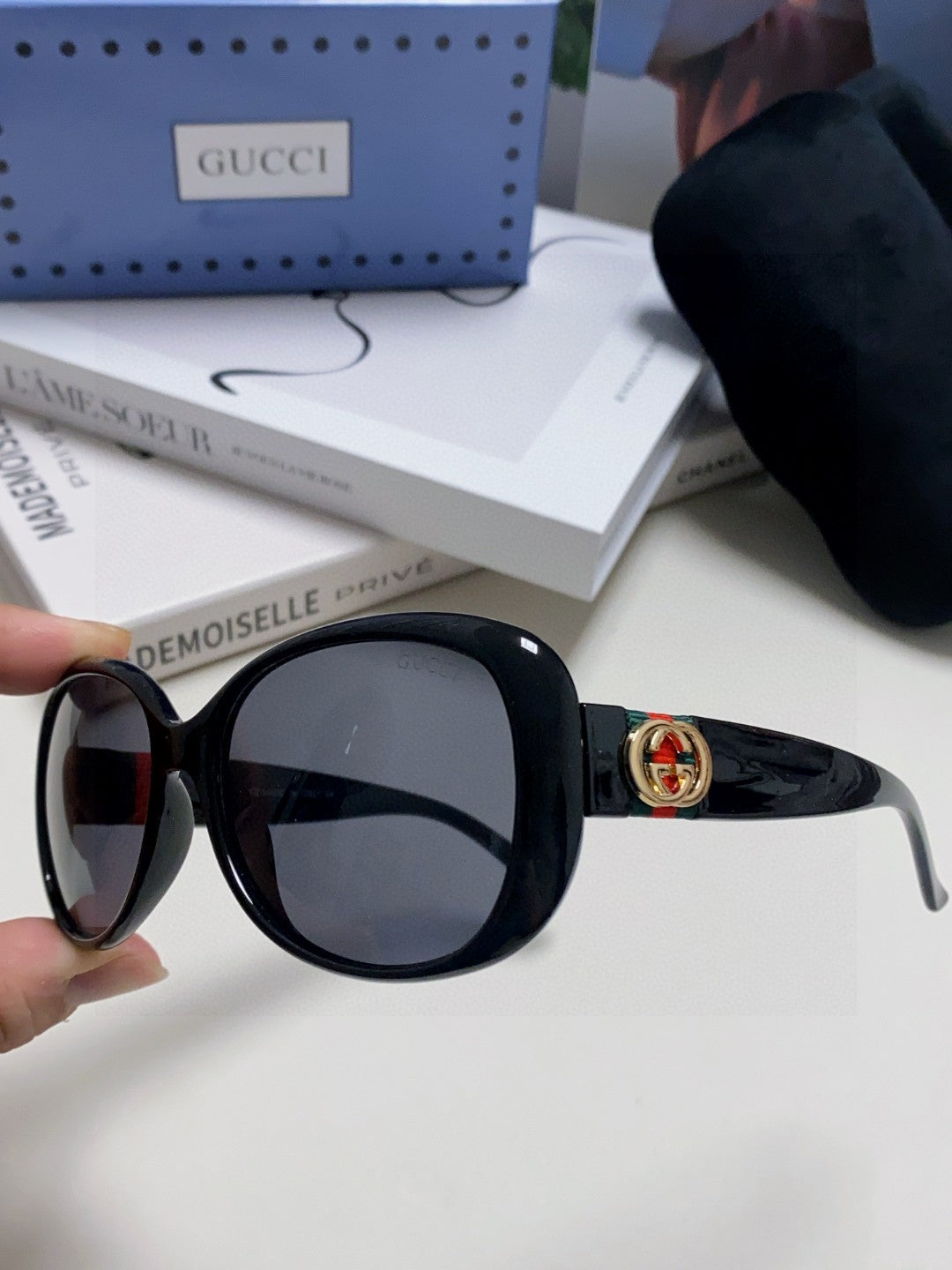 ROUND FRAME SUNGLASSES 567450 IN ACETATE