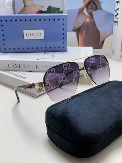 AVIATOR FRAME SUNGLASSES 570223 IN METAL