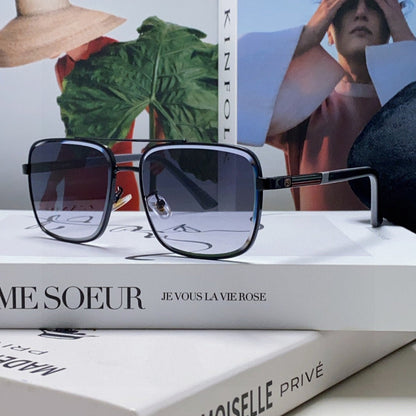 SQUARE FRAME SUNGLASSES 576880 IN METAL