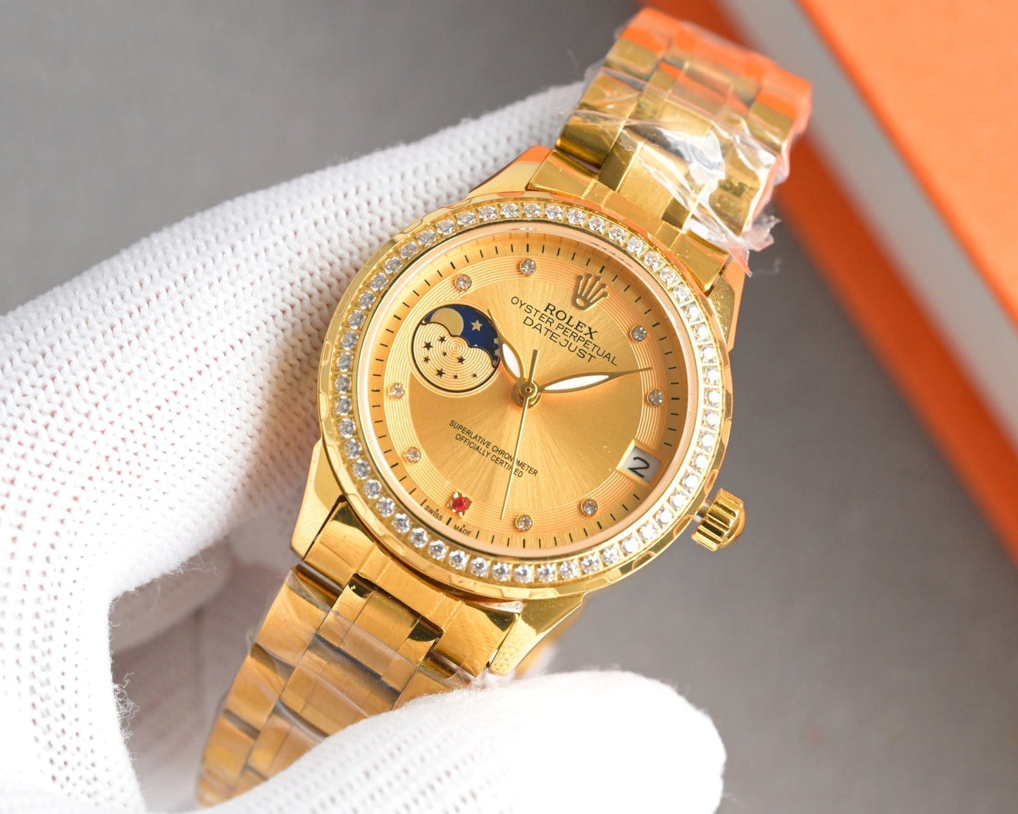 Rolex Lady Datejust 36mm Diamond Stainless Steel