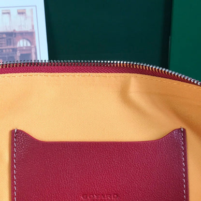 SÉNAT MGM POUCH 40 IN MONZA RED GOYARDINE CANVAS