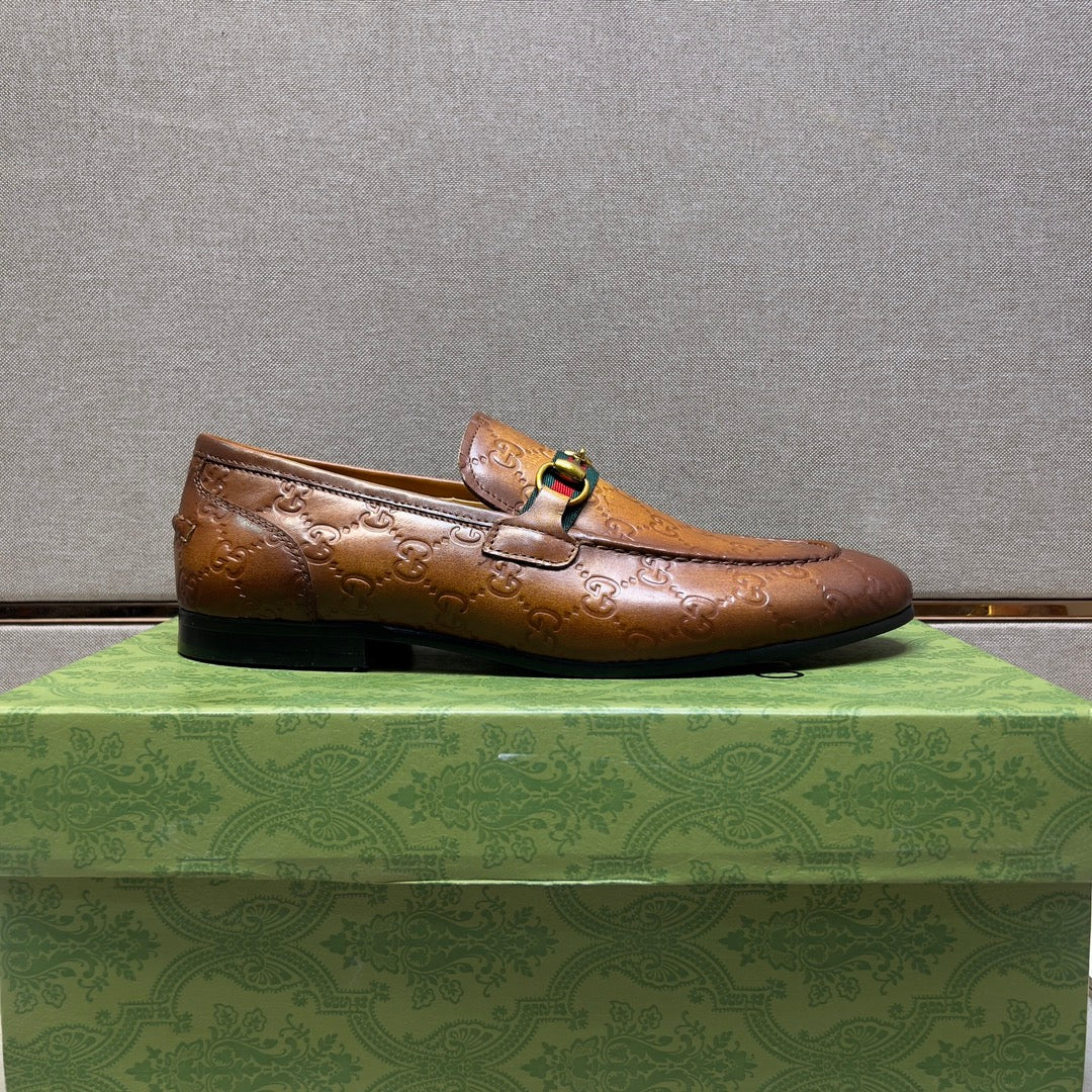 GG Men's 25 Loafer Brown Cowhide 545160