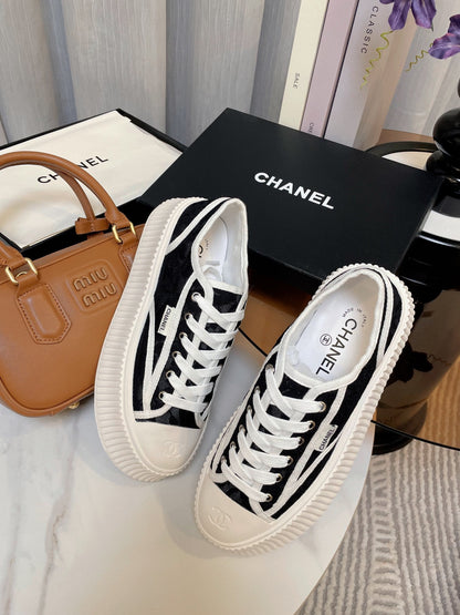 cc sneaker 40 black lace