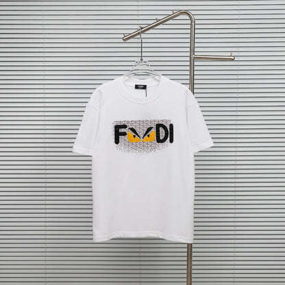 Fendi 2026 Men's Short Sleeved Shirt Cotton 828857