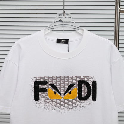 Fendi 2026 Men's Short Sleeved Shirt Cotton 828857