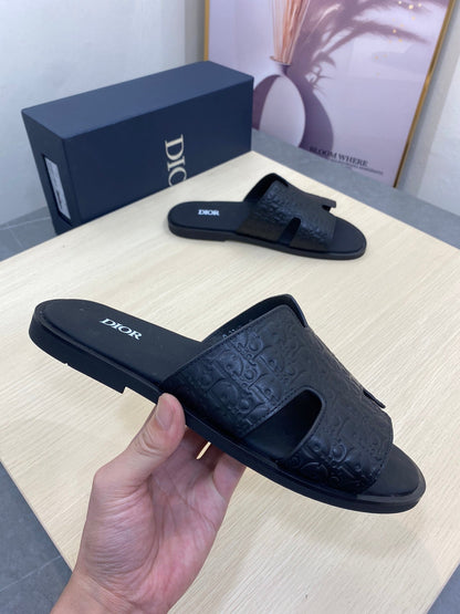 CD H-ALIAS SANDAL DENIM COLOR MONOGRAM CALFSKIN