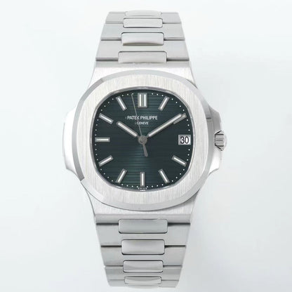 Patek Philippe Nautilus 41mm Dark Emerald Green Dial Steel Strap