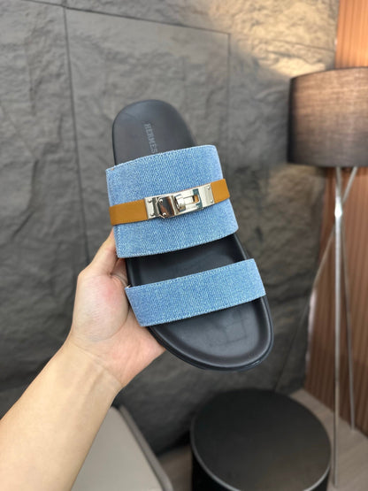 HM Men's Jackson Sandal Blue Denim 688676