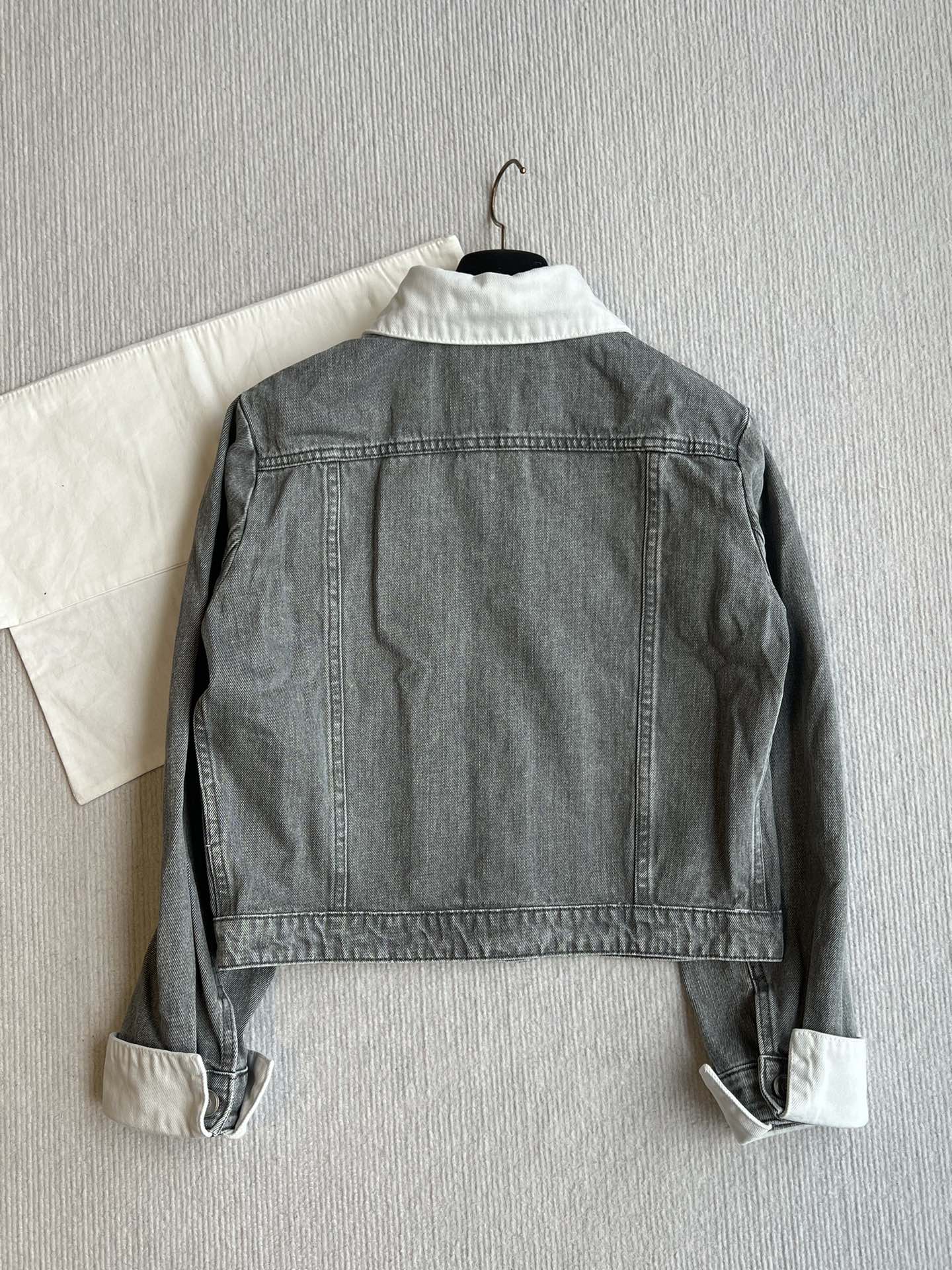 CC 25 Denim Jacket Smoky Gray Cotton 237733