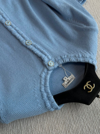CC 25 cashmere round neck cardigan 234788