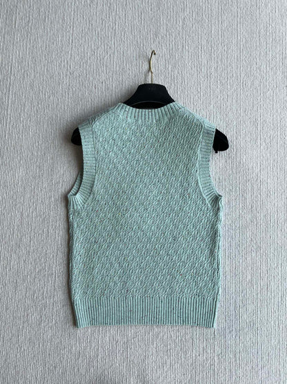 CC 25 Vest Pattern Wool 269549