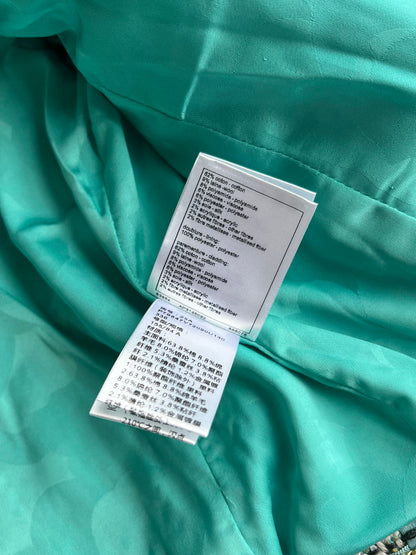 CC 25 Woven Jacket Pine Green Cotton 290029