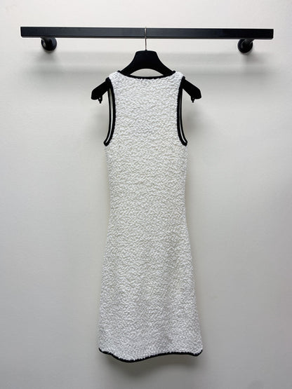 CC 25 Knitted Vest Dress Cotton 243529