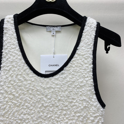 CC 25 Knitted Vest Dress Cotton 243529