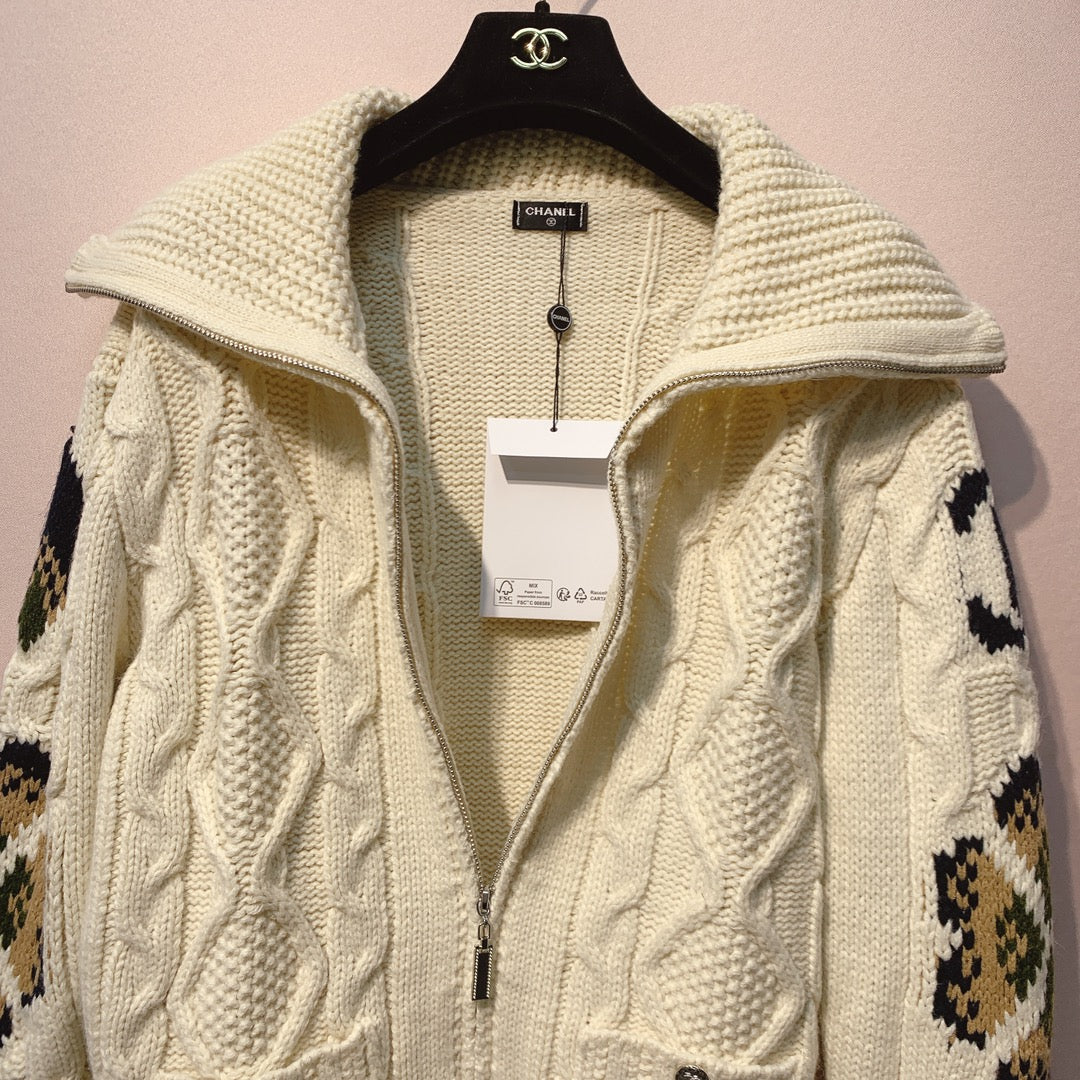 CC 25 Jacket White Wool 296106