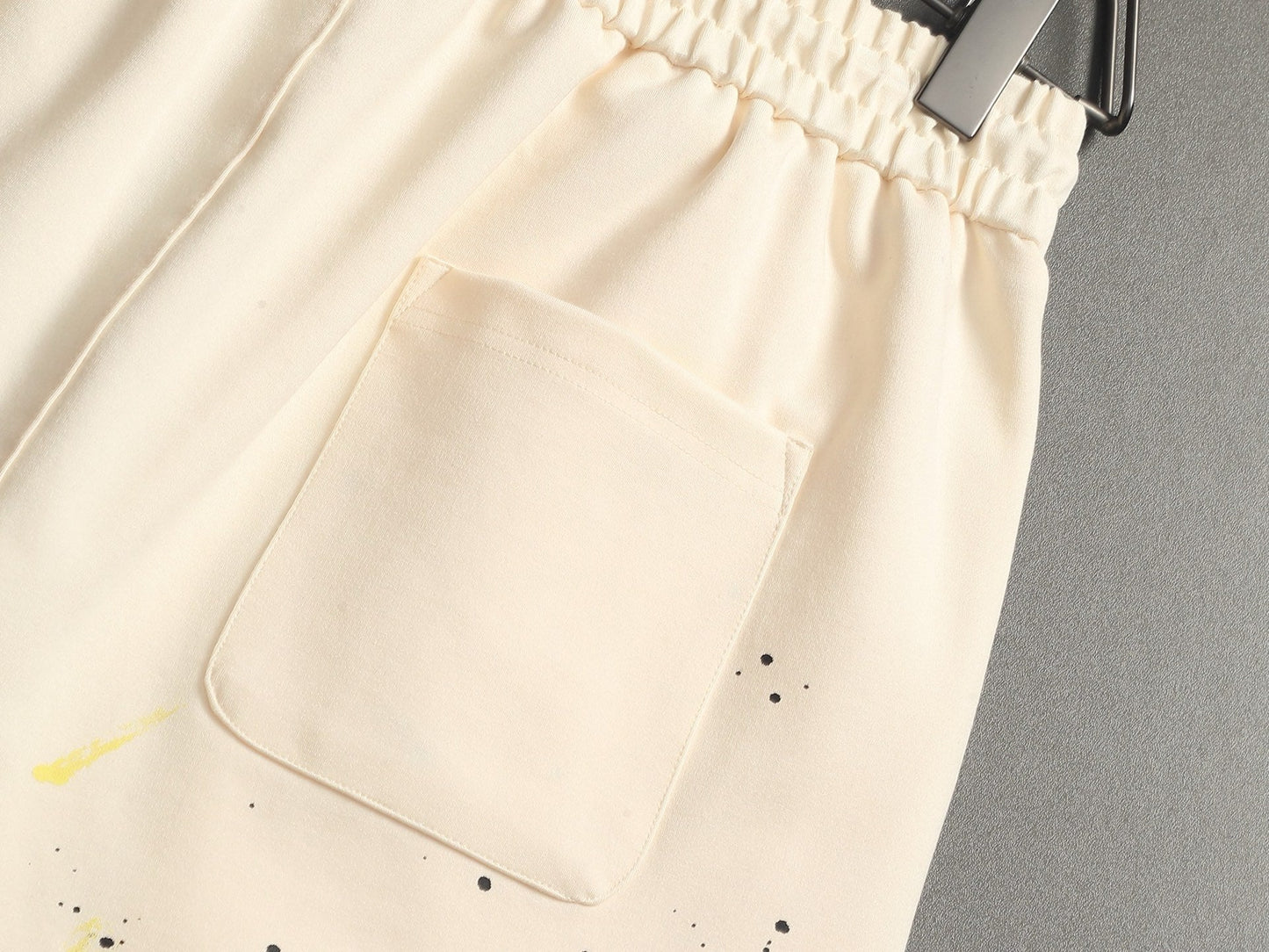 CD 26A Men Terry Cloth Short Oblique Embroidery Fabric 285977