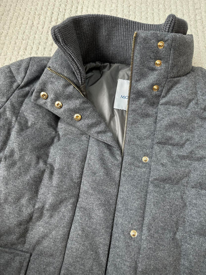 MC 2025 Jacket Grey Polyester Wool