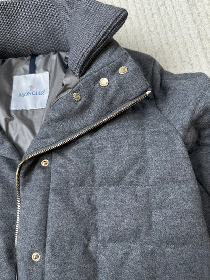 MC 2025 Jacket Grey Polyester Wool