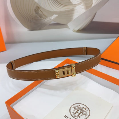 Collier De Chien Belt 30mm Gold Epsom Gold Buckle