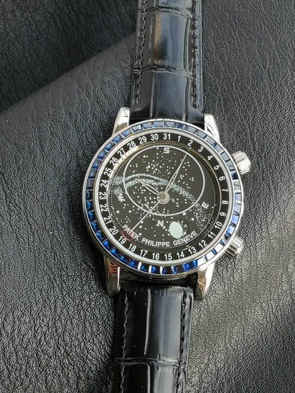 Patek Philippe Celestial Grand Complication 44mm Blue Gemstones Black Dial
