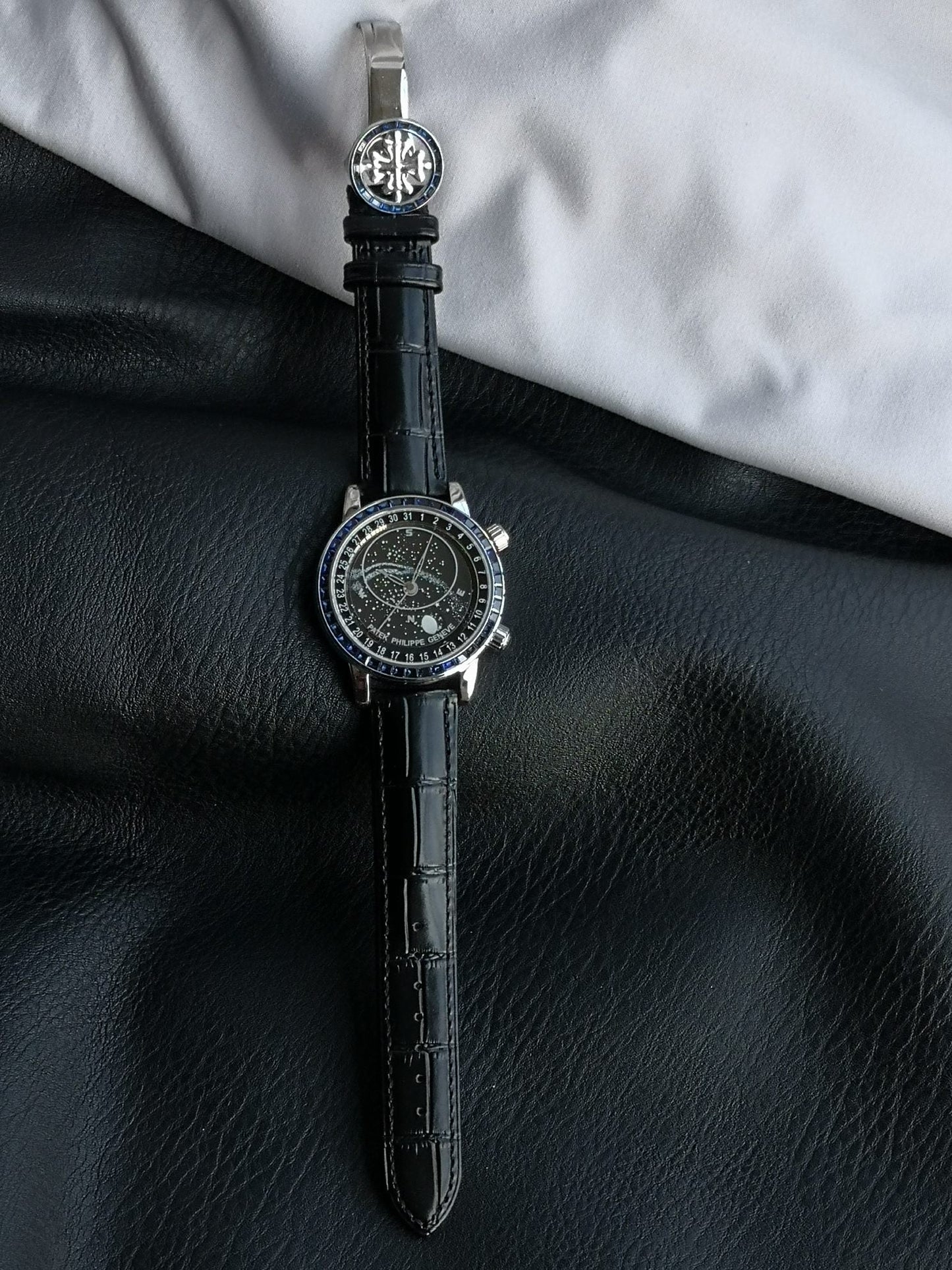 Patek Philippe Celestial Grand Complication 44mm Blue Gemstones Black Dial