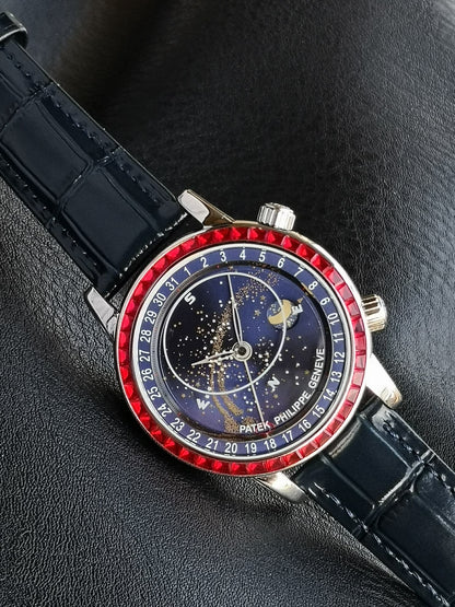 Patek Philippe Celestial Grand Complication 44mm Red Gemstones Blue Dial