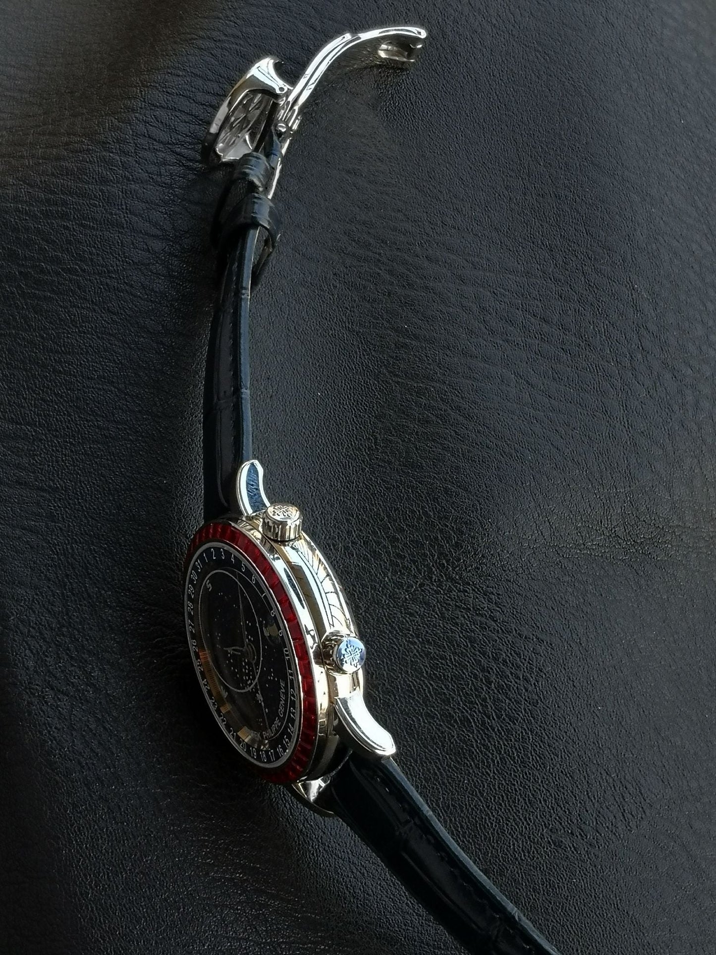 Patek Philippe Celestial Grand Complication 44mm Red Gemstones Blue Dial
